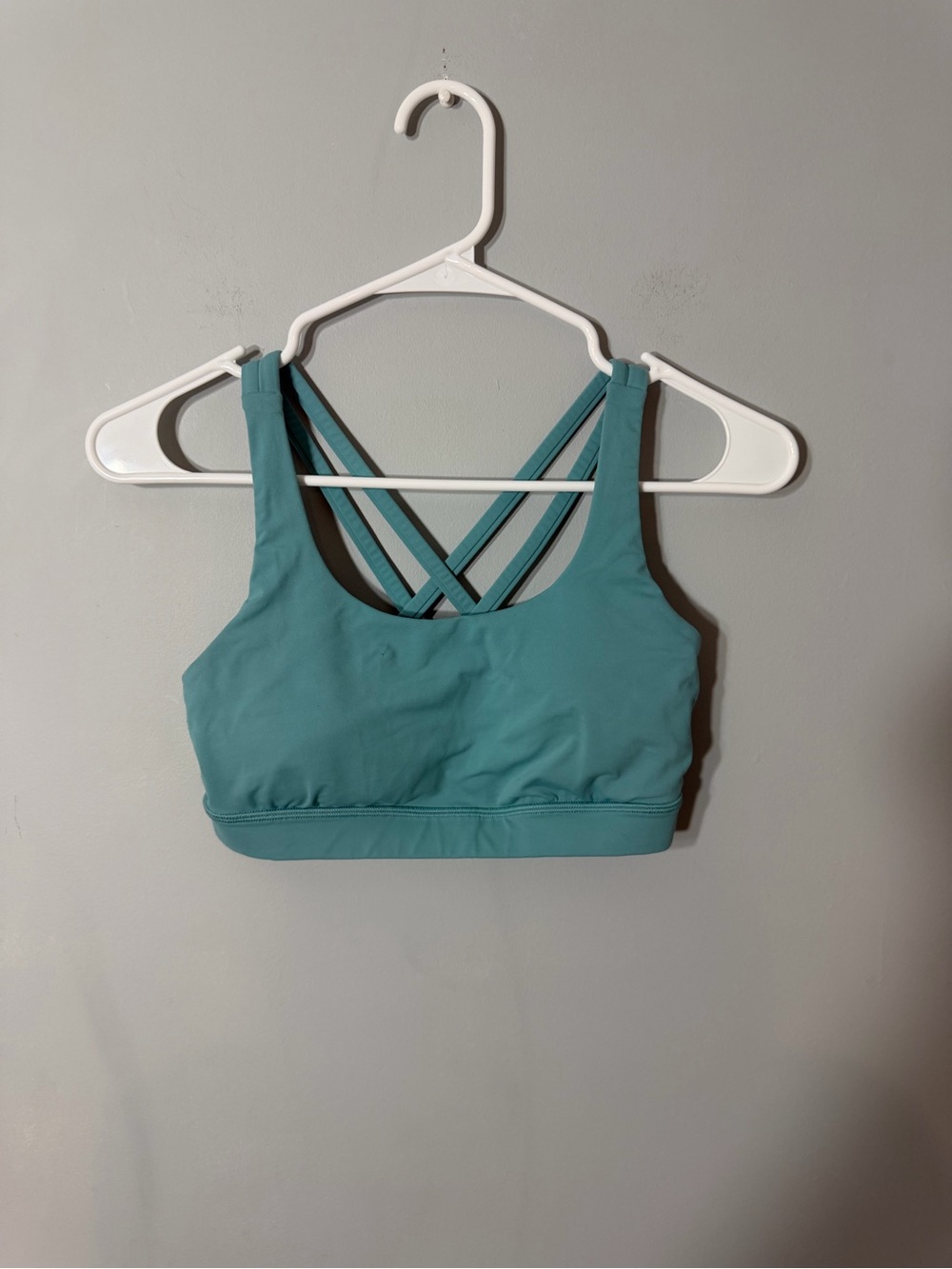 Lululemon Women's Teal Strappy Sports Bra